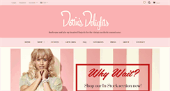 Desktop Screenshot of dottiesdelights.com